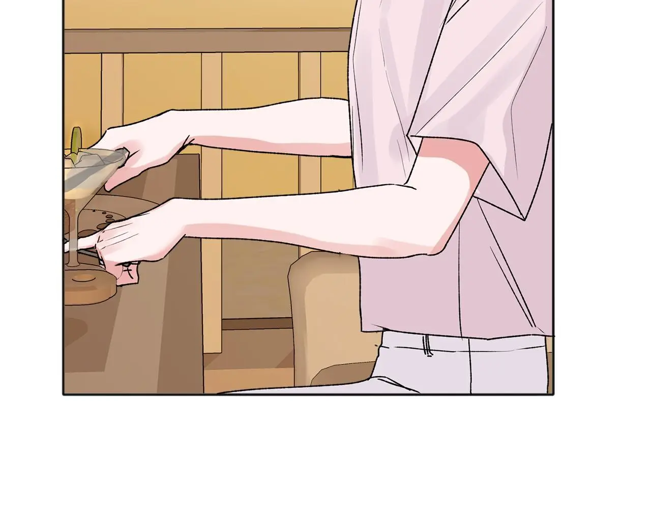 哥哥别走我也想在夜里拉拉你的手漫画,番外二 惊喜2图