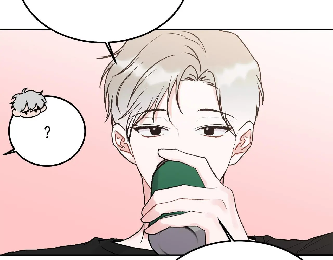 哥哥别走我也想在夜里拉拉你的手漫画,完结话 因为有你2图