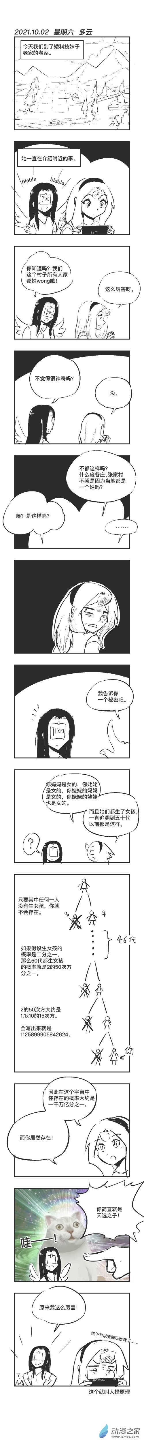 乌贼ichabod日更计划漫画,0102 人择原理1图