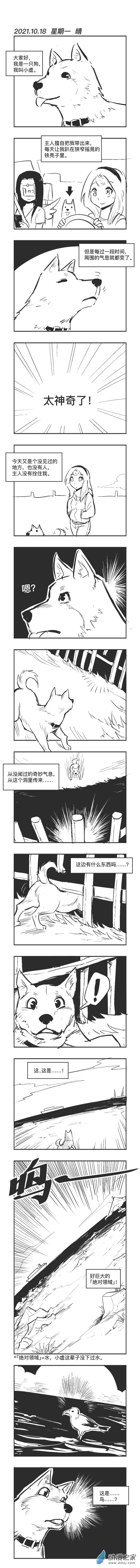 乌贼Akira酱漫画,0118 小虚的奇妙冒险1图