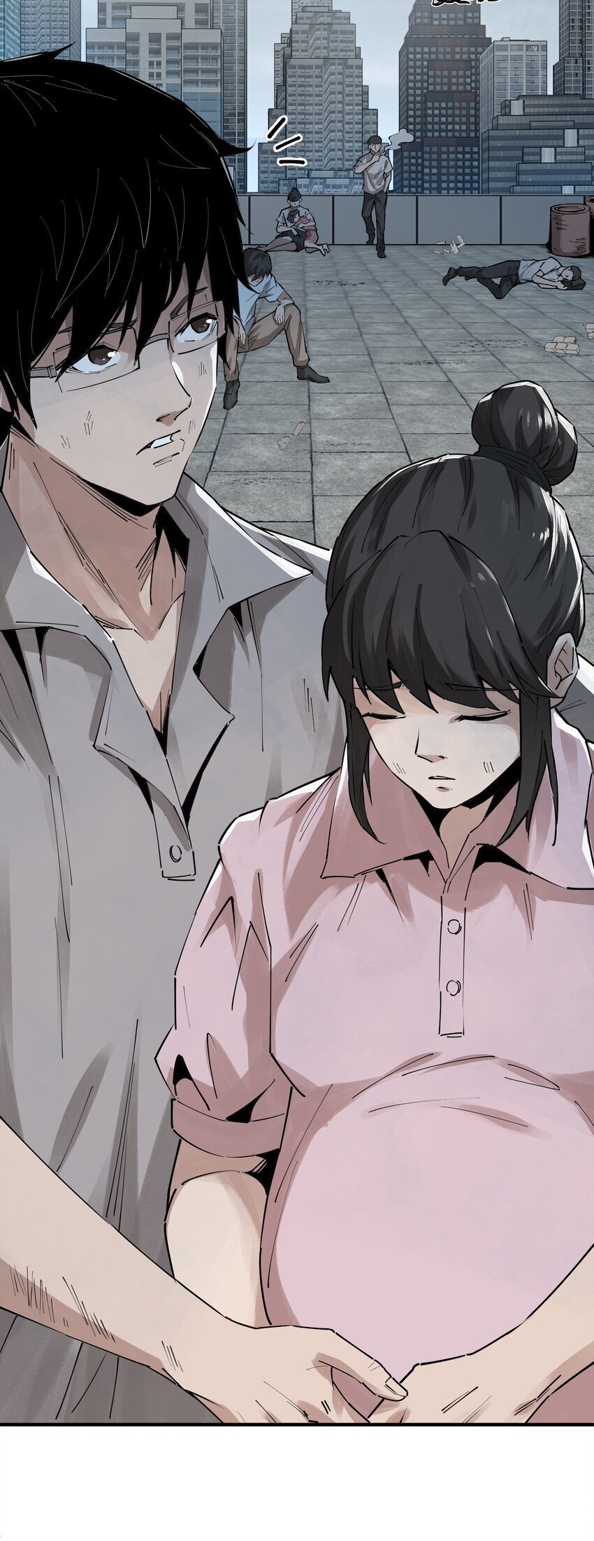 丧尸之王漫画,第八话 弱小是原罪1图
