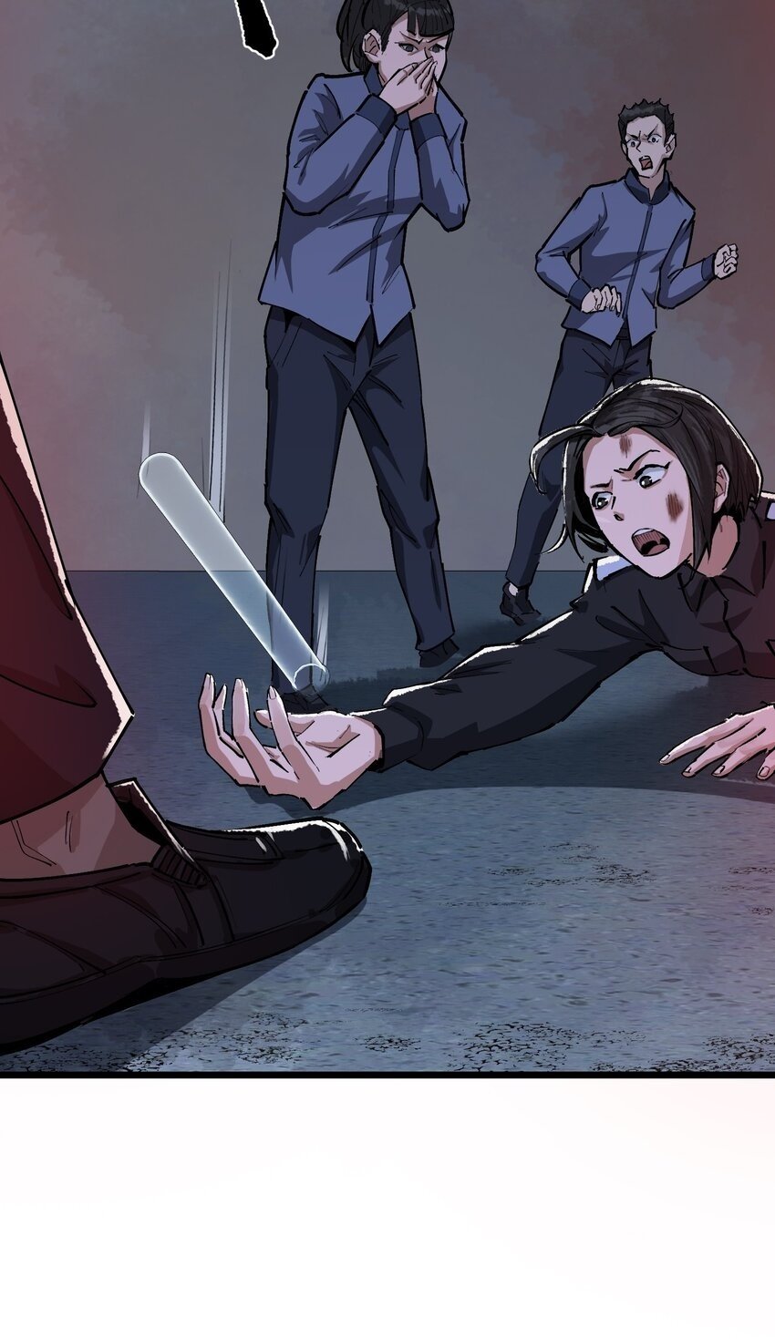 丧尸之王漫画,第九话 挡路者，死！1图