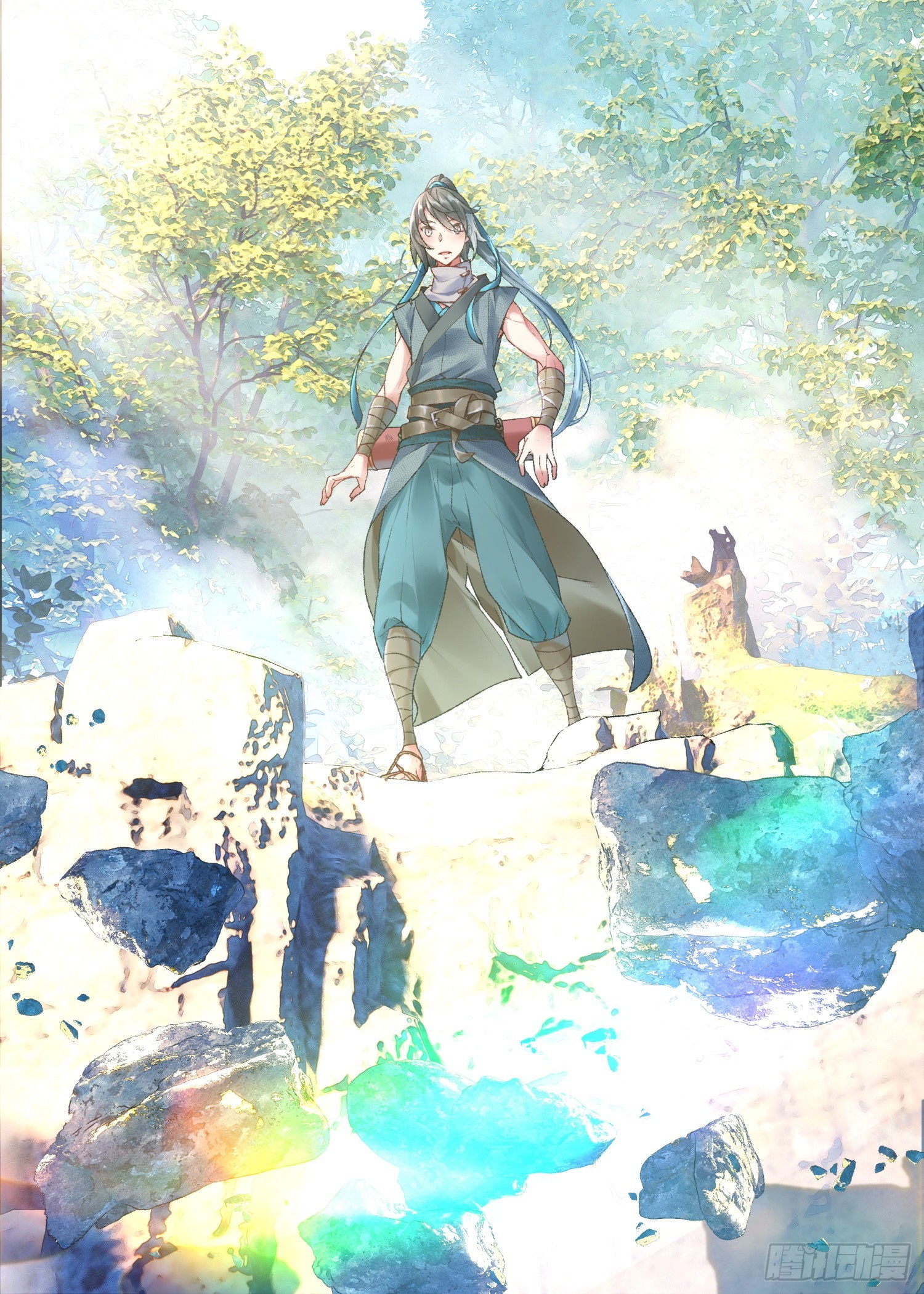 秋罗 II 桑染漫画,33 甬道（下）2图