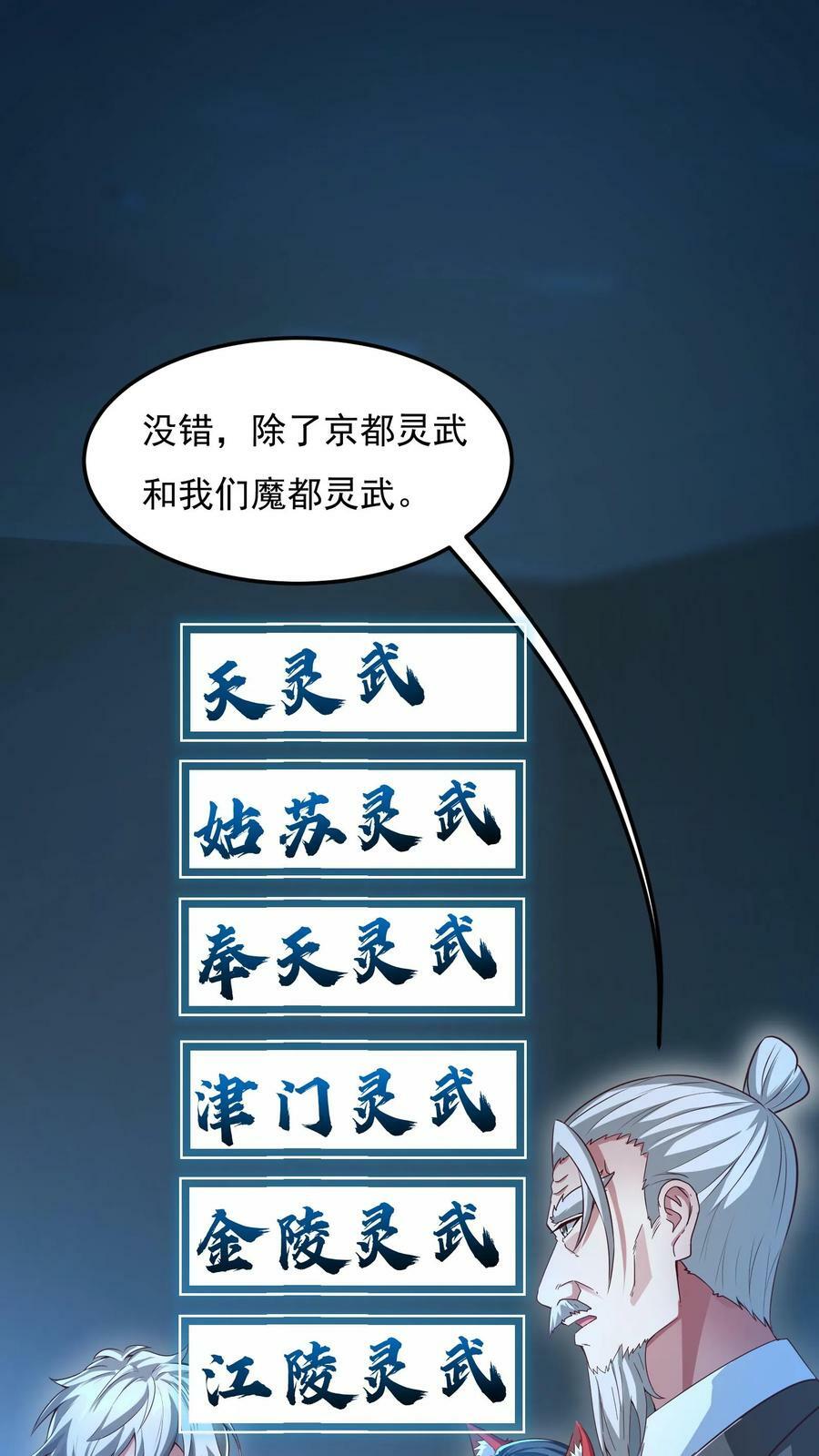 灵气复苏每天get新技能漫画,第123话 筹备灵武大赛。2图