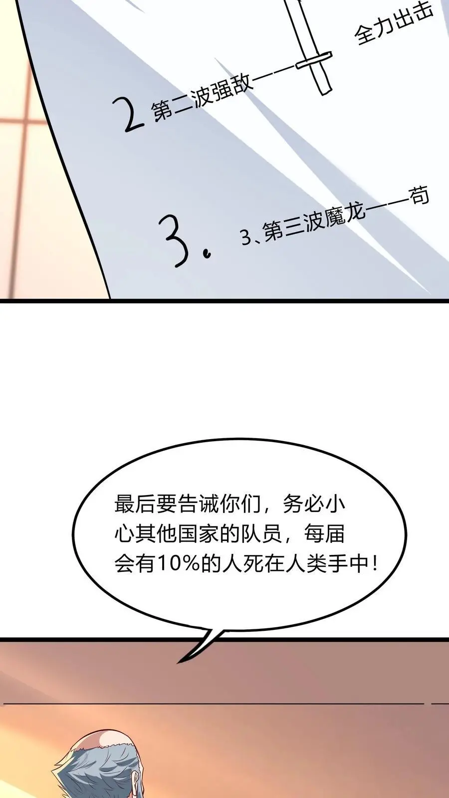 灵气复苏我每天get一个新技能txt漫画,第272话 你们都要都活着回来！1图