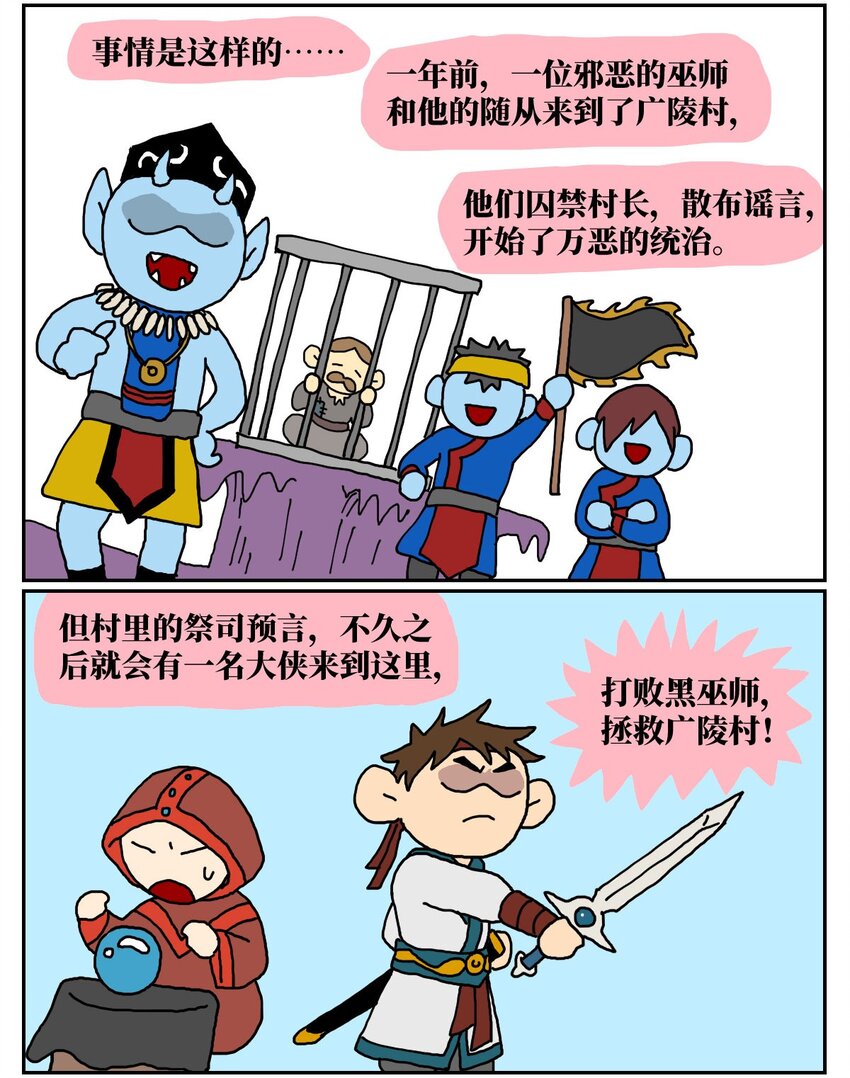 没有童话的世界对决漫画,09 玩游戏的时候不打boss却沉迷种田，会惹npc不高兴吗？2图