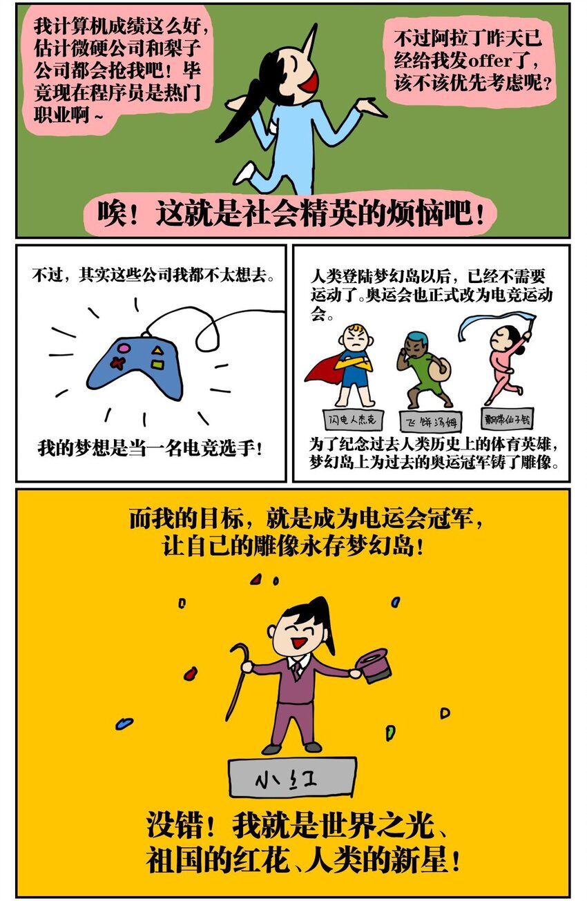 没有童话的世界漫画,02 我因为晕3D而被赛博世界抛弃了！1图