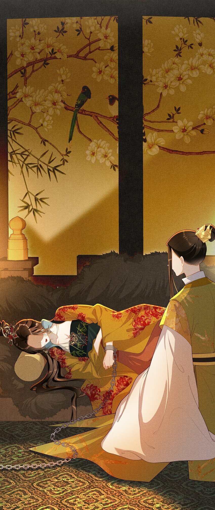 贵妃今天也要以身饲敌漫画,023 我疯了，你的错1图