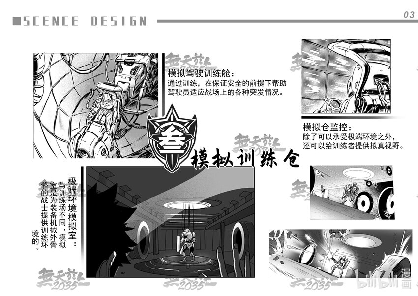 无天于上2035漫画,设定集 设定集1图