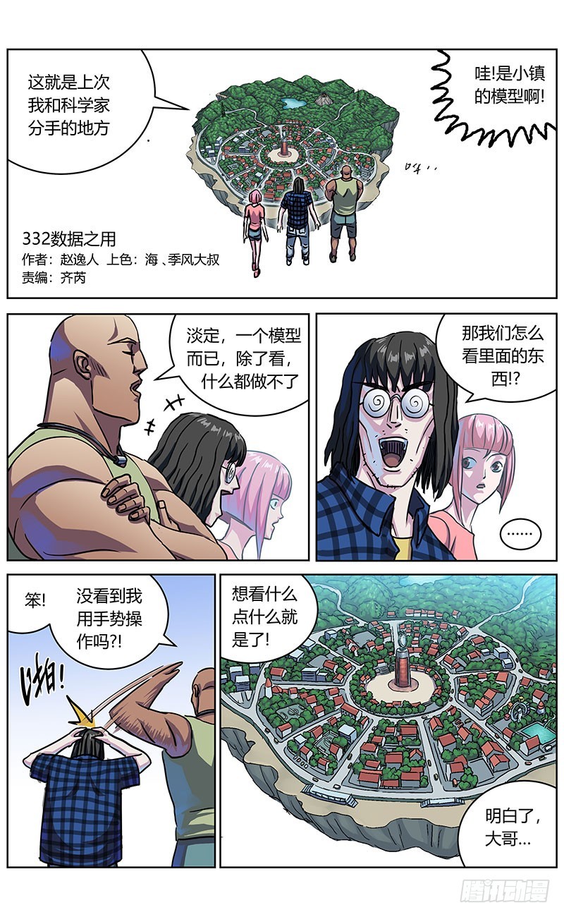 原目小说漫画,332数据之用1图