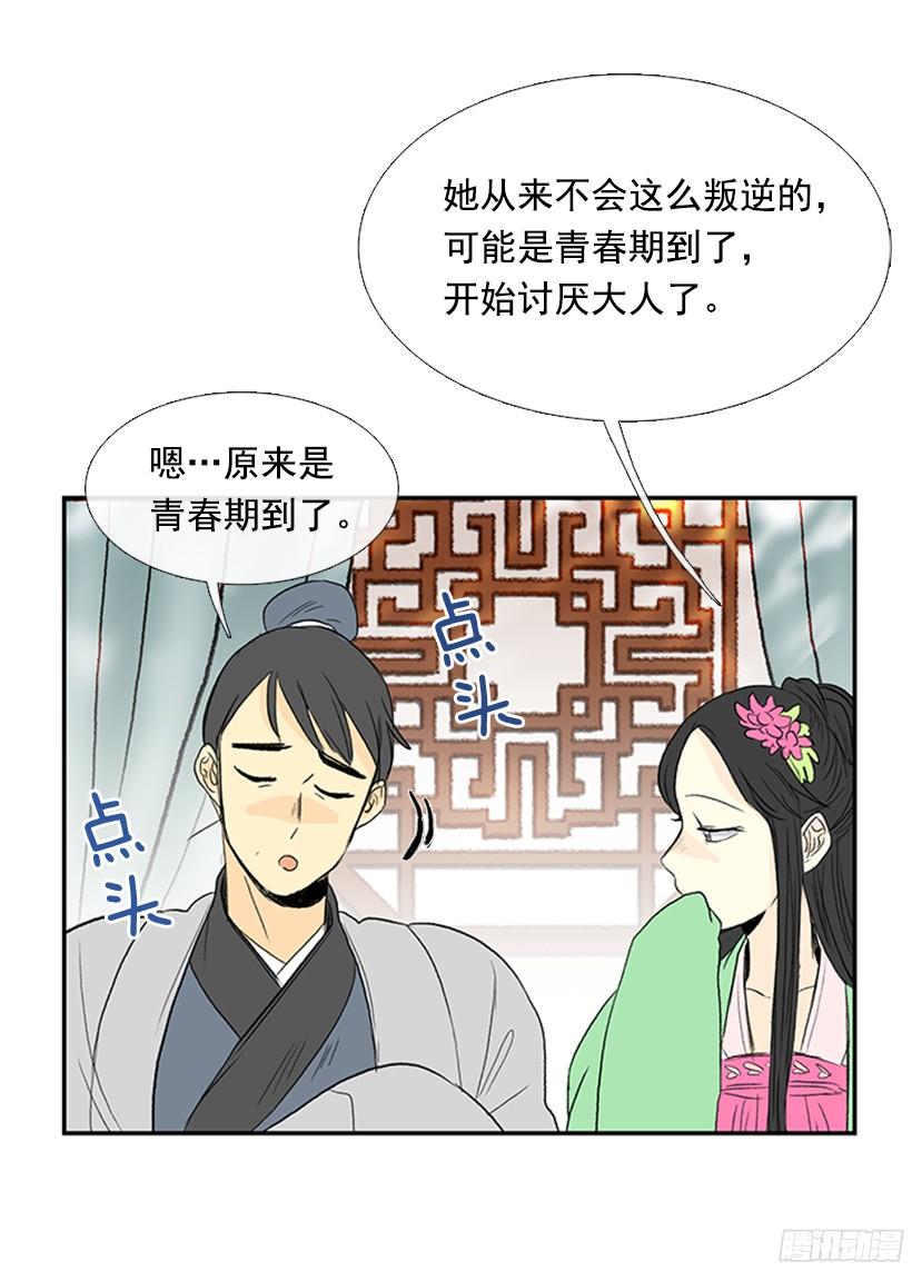 学士服颜色漫画,青春期1图