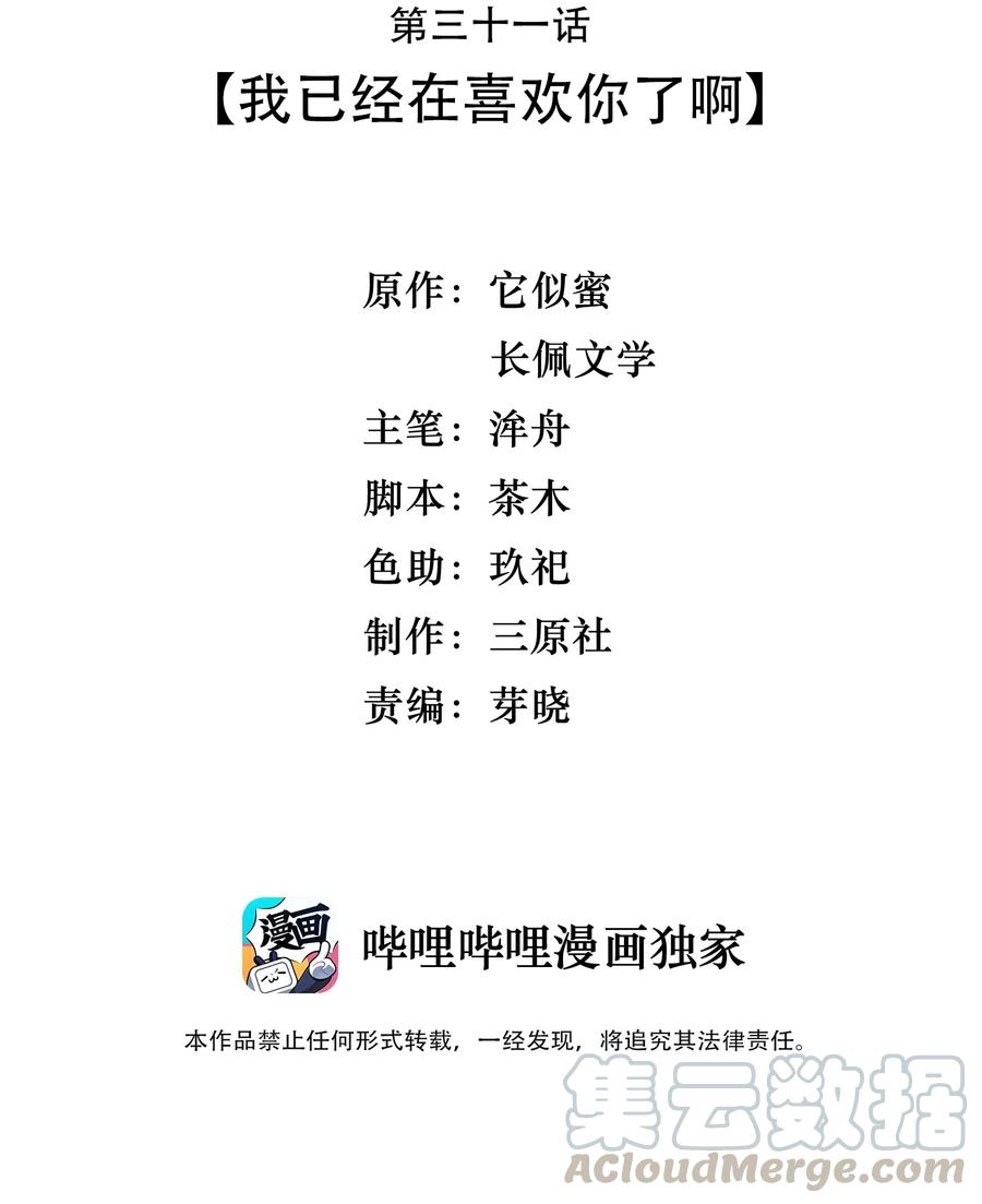 晚安精华漫画,031 我已经在喜欢你了啊1图