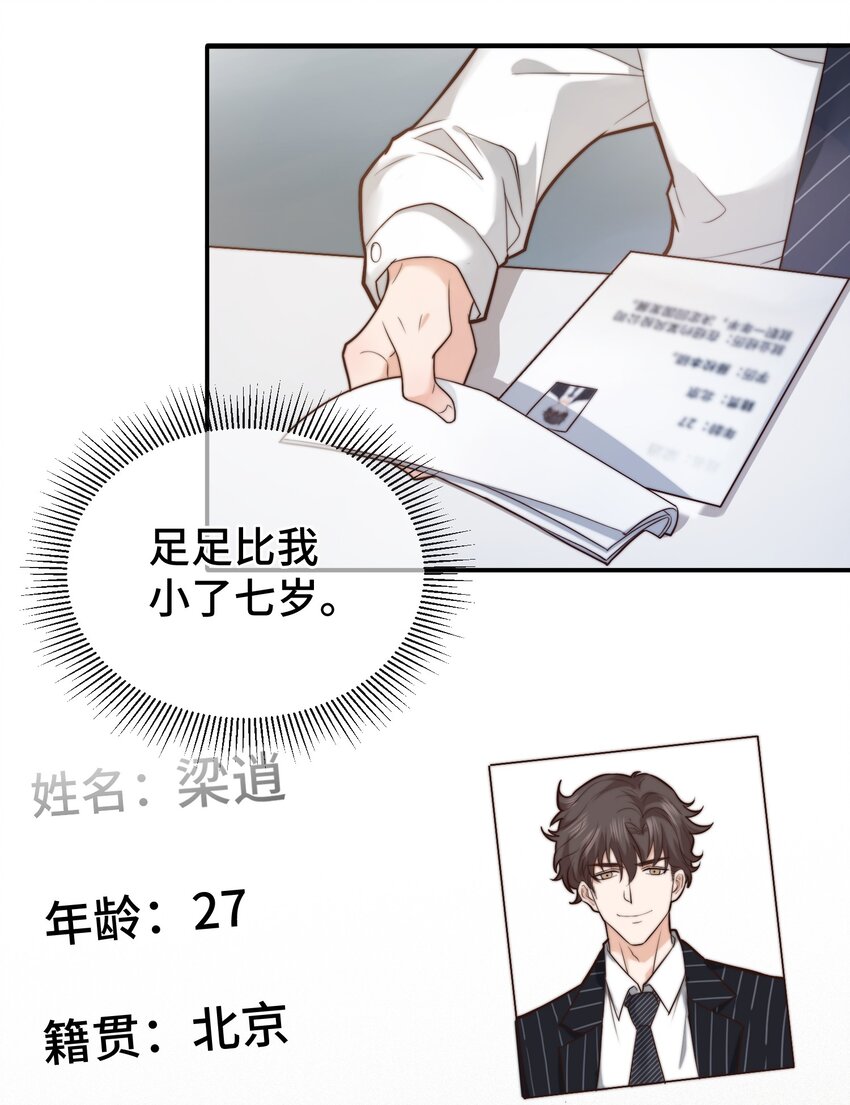 晚安精华漫画,002 被他缠上了？！1图