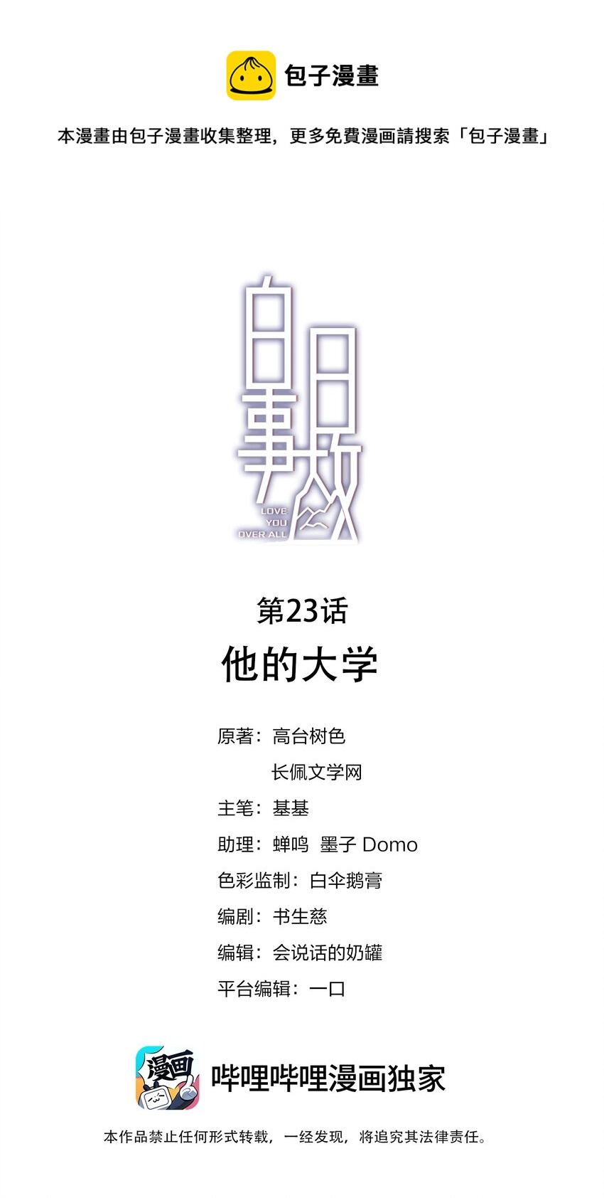 白日事故在线阅读免费漫画,023 他的大学1图