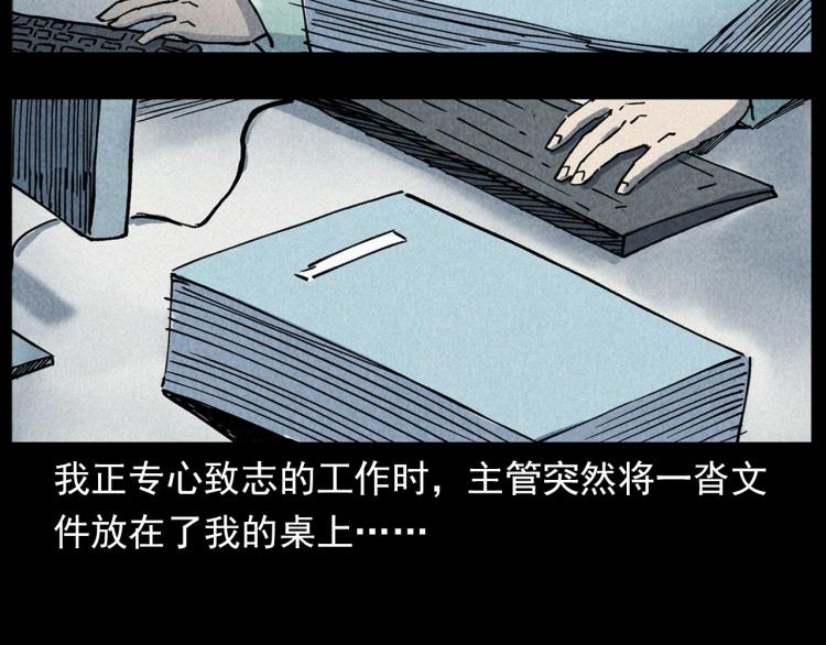 枪爷异闻录漫画漫画,第296话 办公室诡影2图