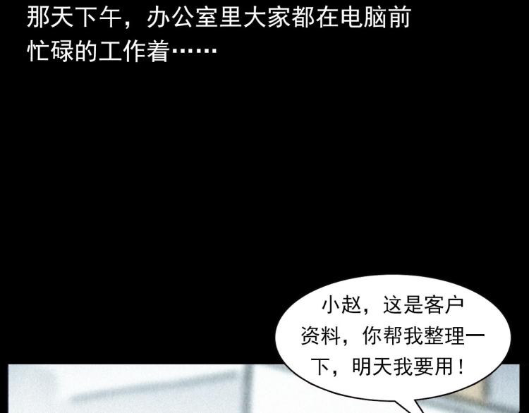 枪爷异闻录漫画漫画,第296话 办公室诡影2图