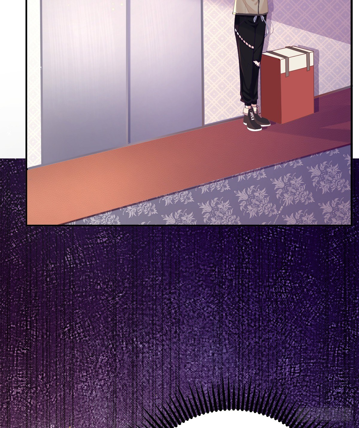 孩子五岁漫画,第1话 夜袭1图