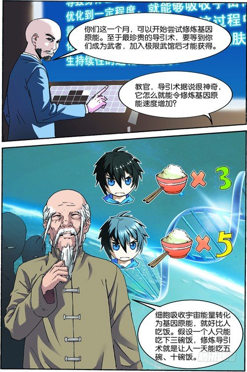 吞噬星空31漫画,第三回（下）：准武者考核1图