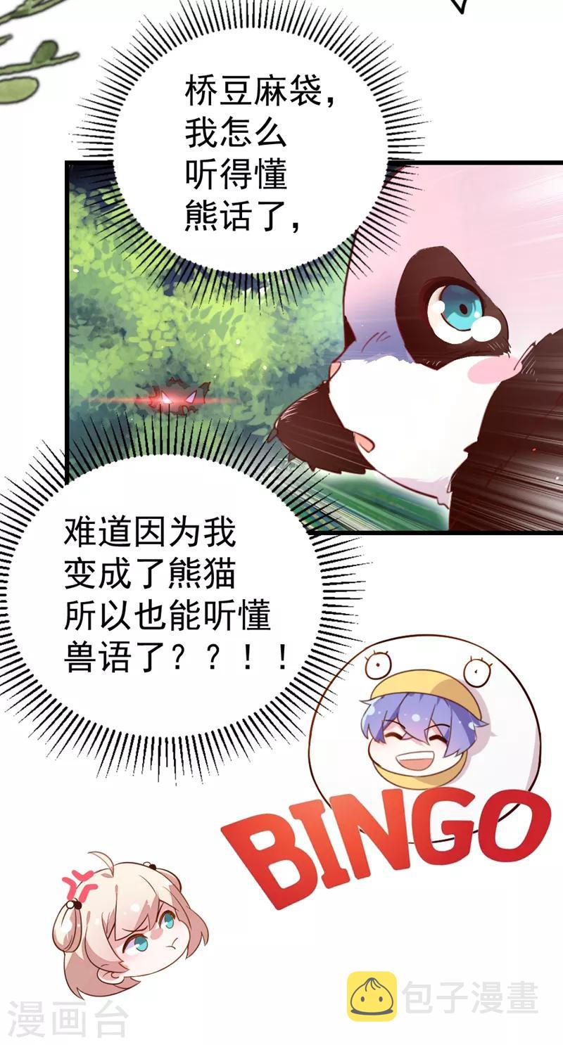 天降萌宝小熊猫:萌妃来袭男主漫画,第2话 帅哥从天而降1图