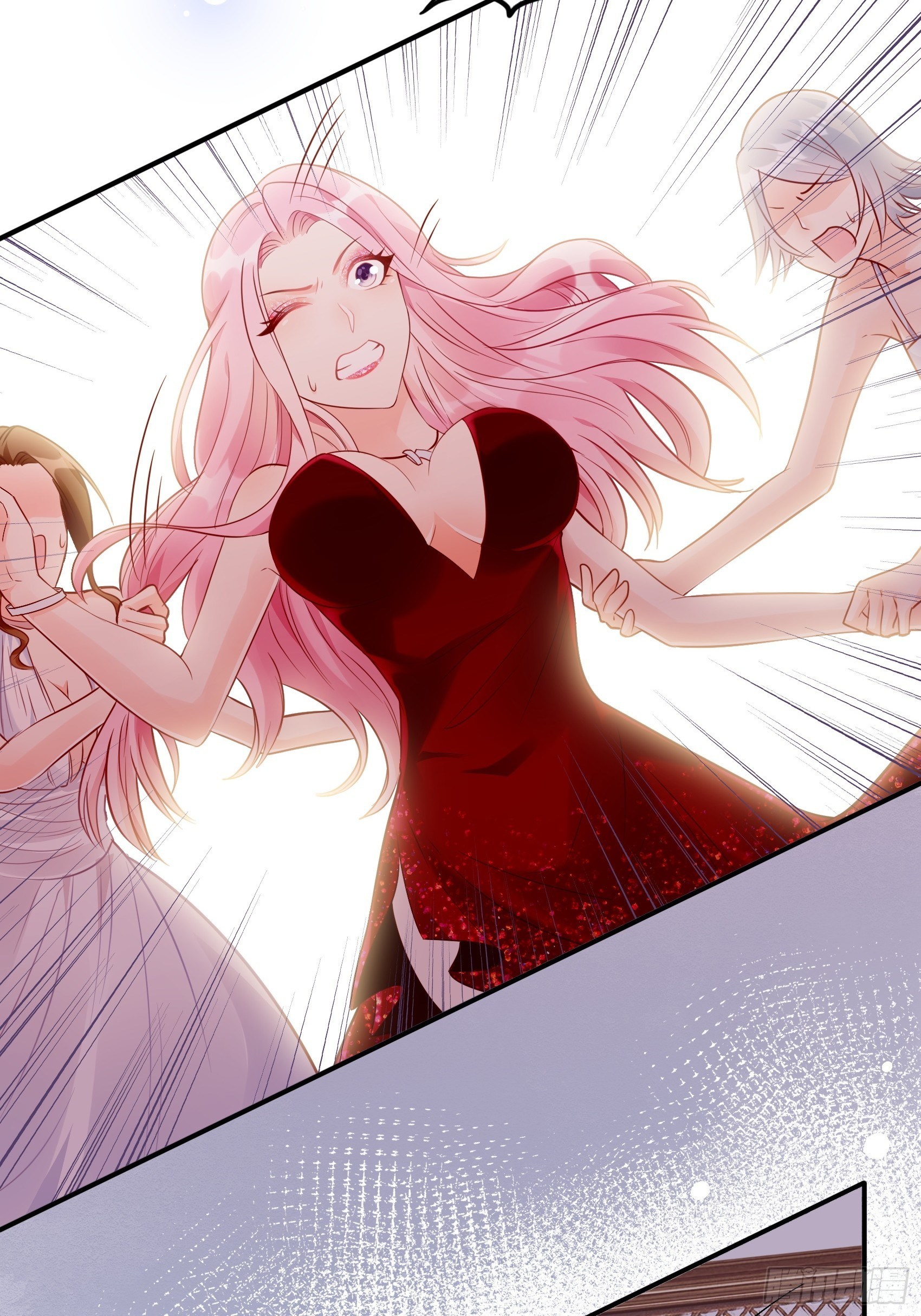渣女求生日记漫画同名小说漫画,44：怎么还动手了！2图
