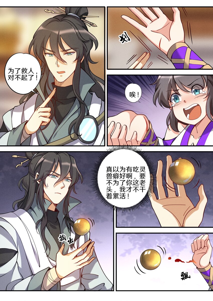 飞升从养个仙子开始漫画,049 公鸡中的孔雀鸡2图