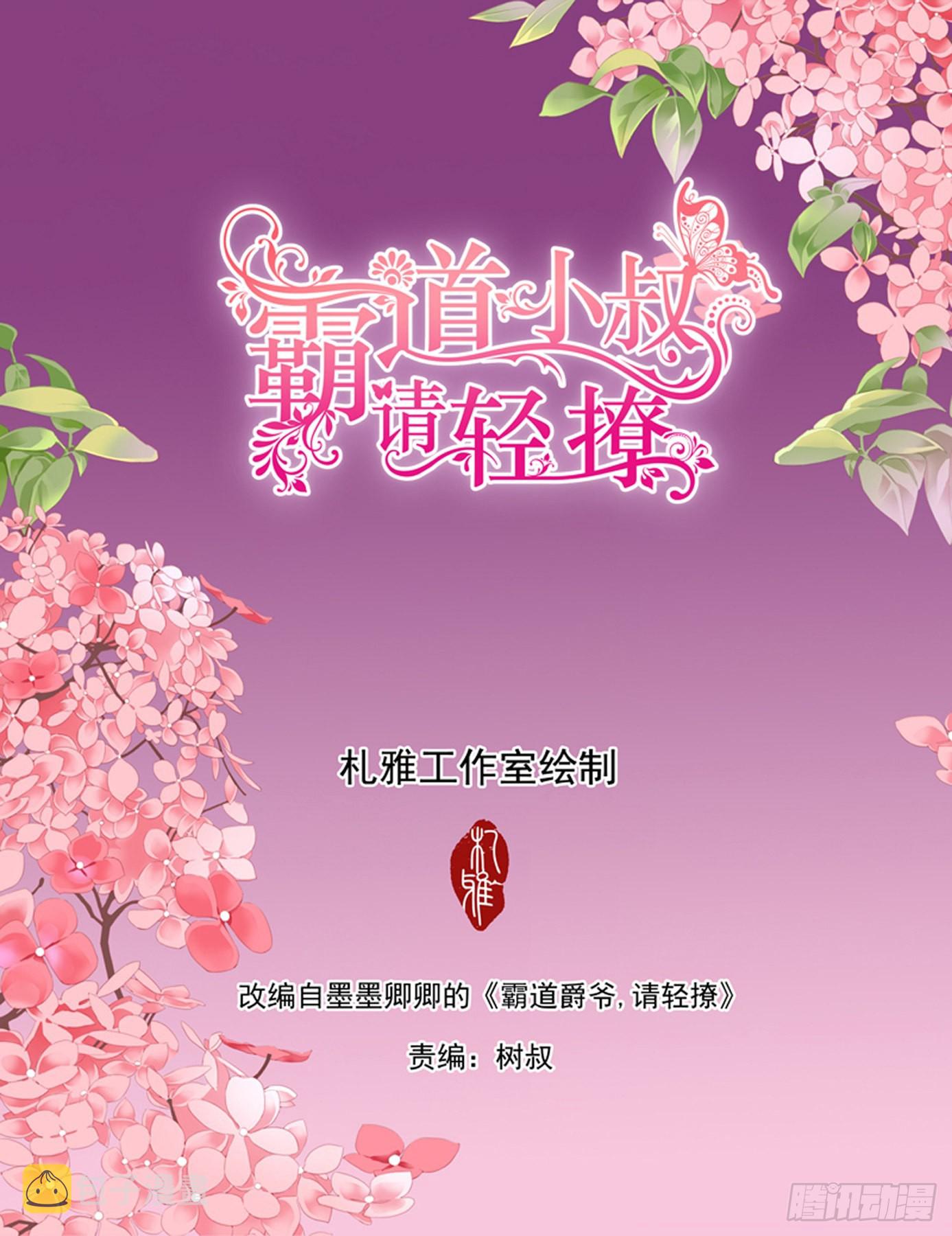 霸道小叔，请轻撩！漫画,口吐莲花救小叔2图