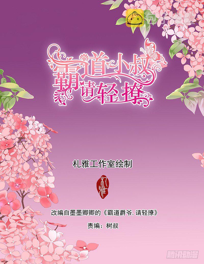 霸道小叔，请轻撩！漫画,小叔前来救场2图