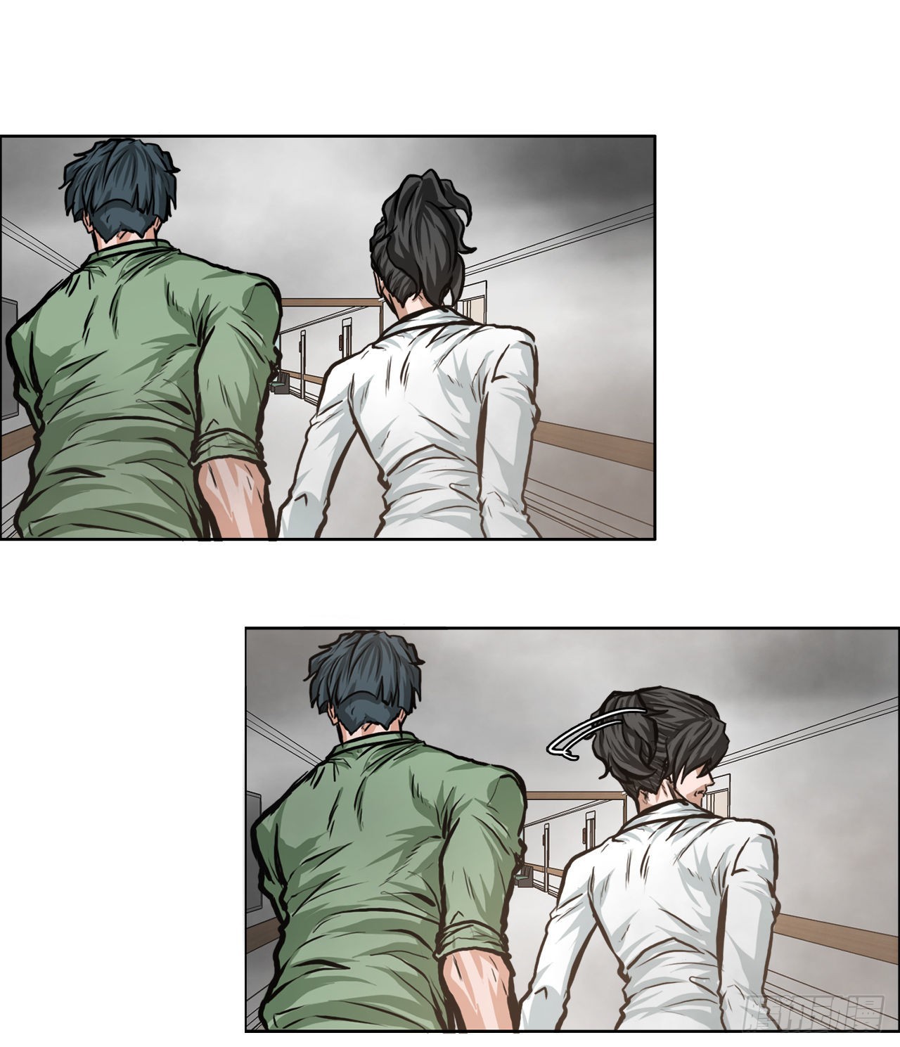 BOSS IN WONDERLAND漫画,123.逃离火灾1图