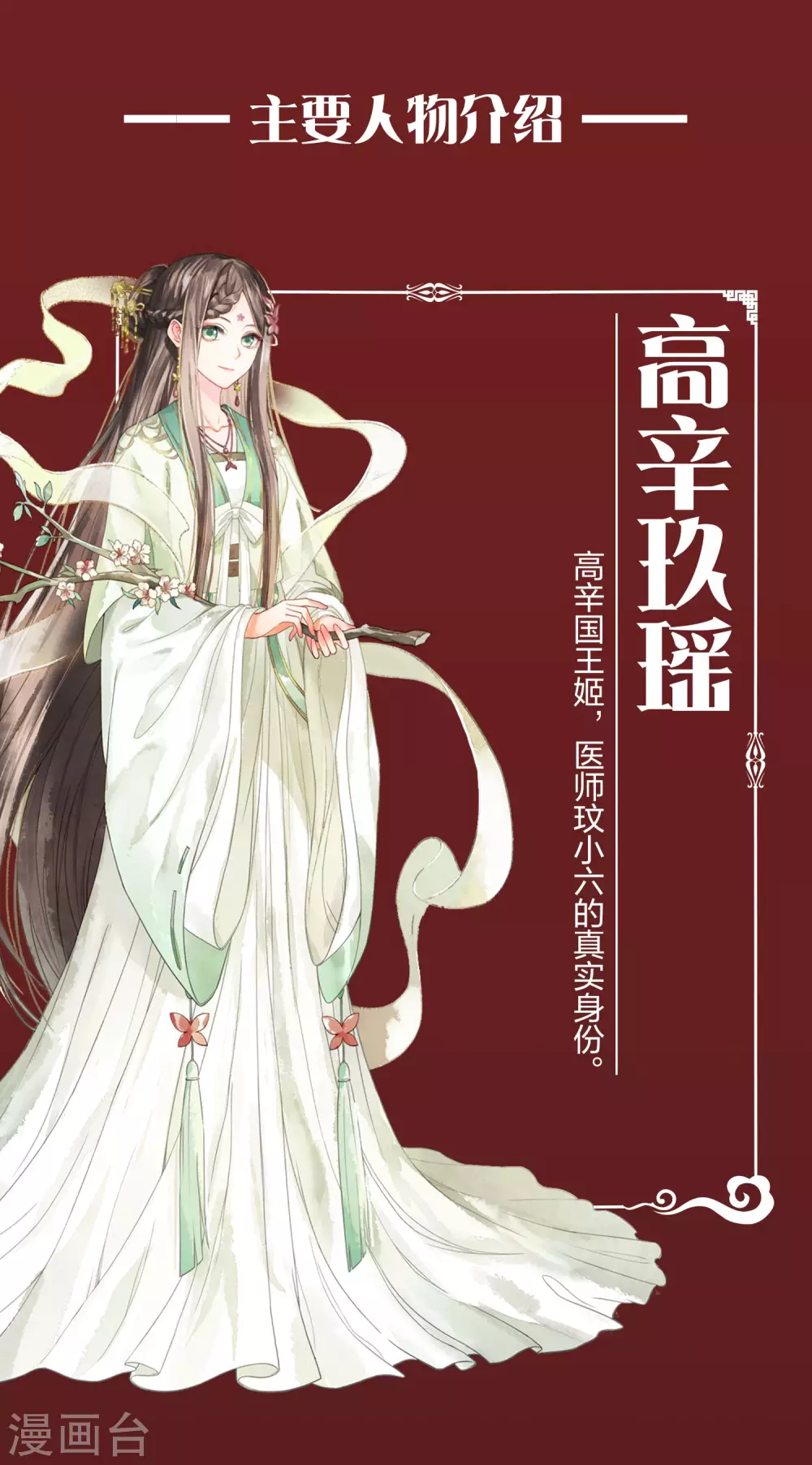 长相思免费全文阅读漫画,登场人物介绍1图