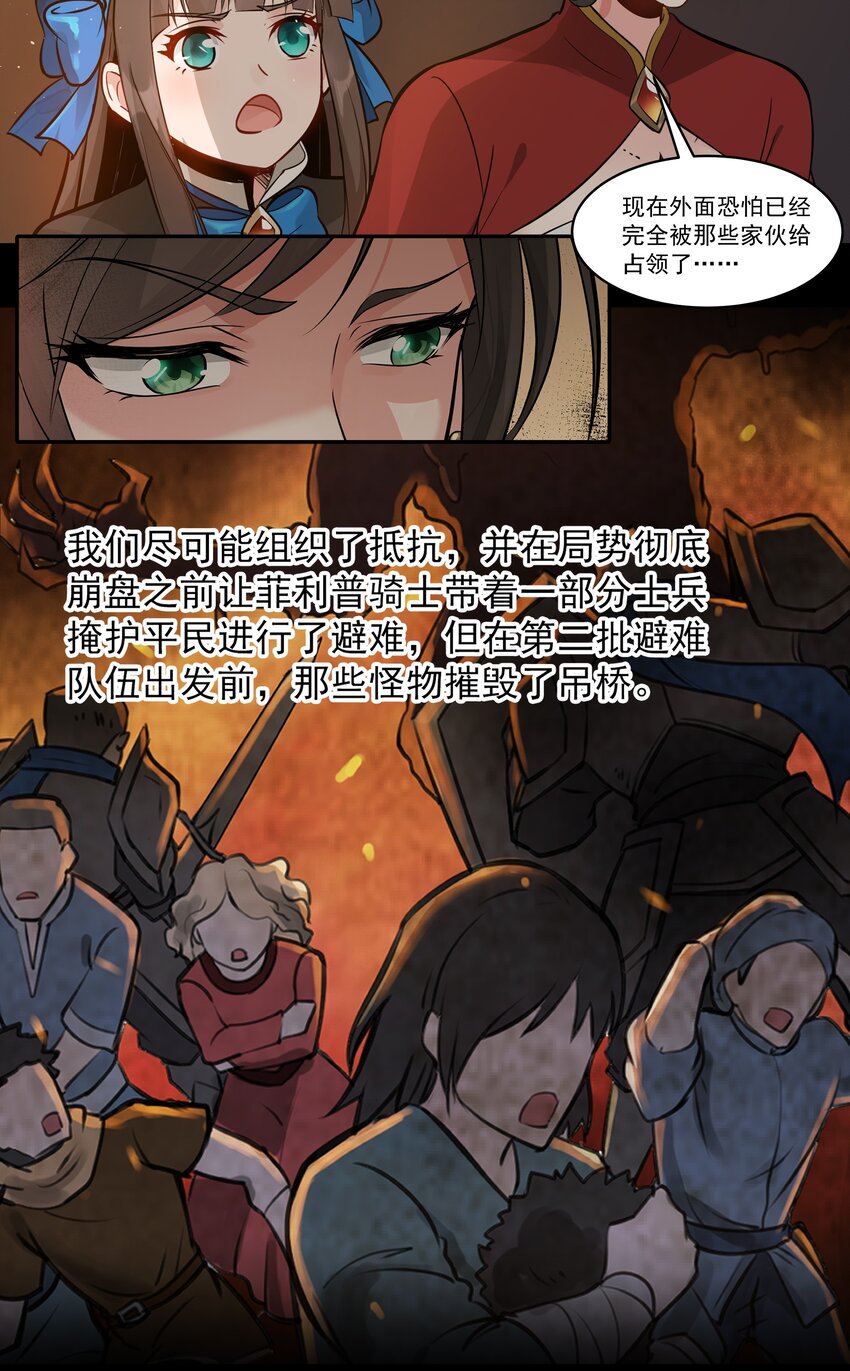 黎明之剑黑阱是什么漫画,003 一觉醒来就在一个烂摊子里1图