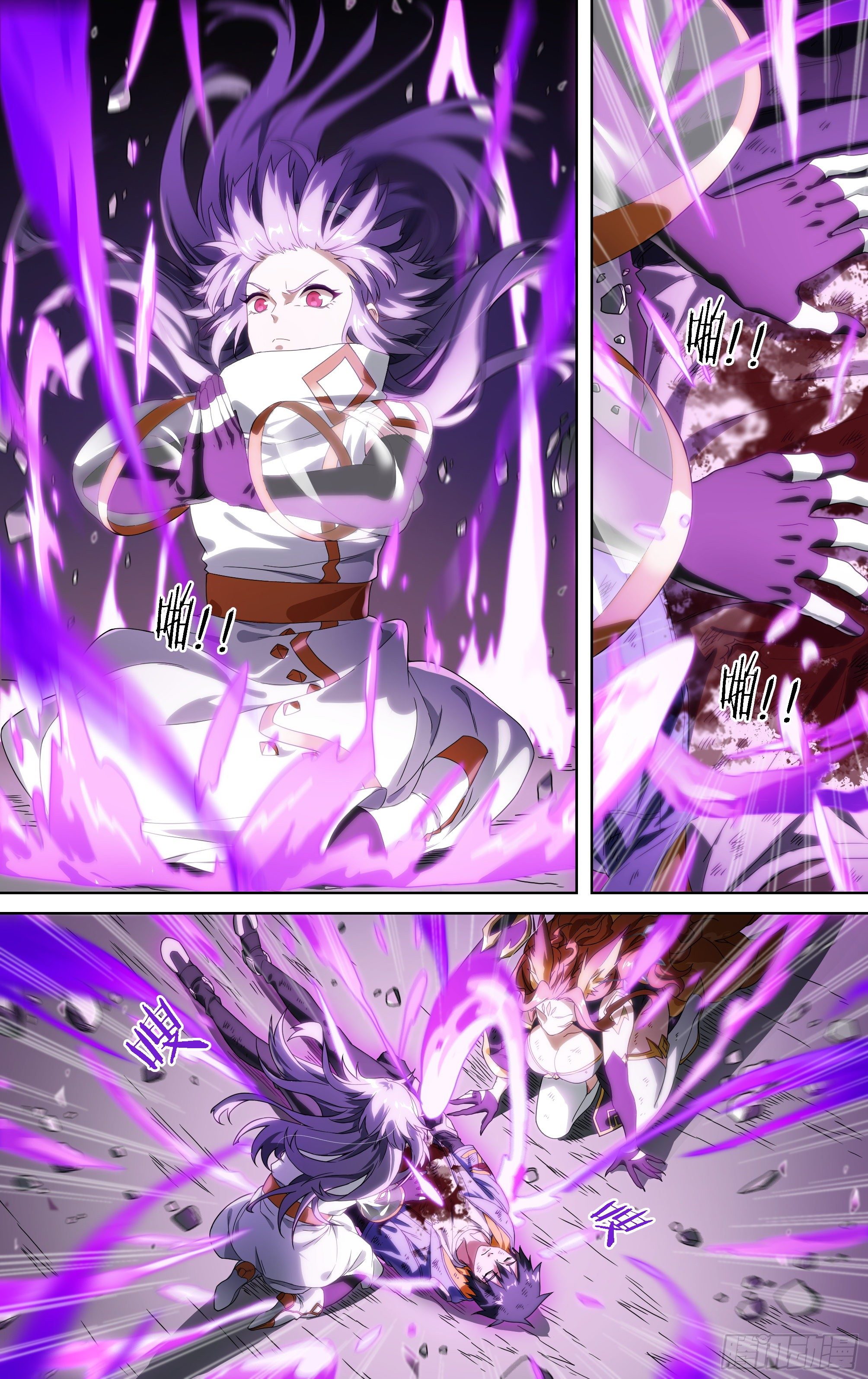 超神灵主动漫评价漫画,159话.黑暗回响2图