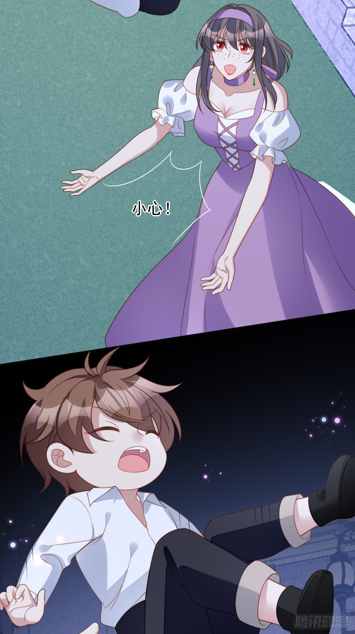 我穿越成了恶毒皇后小说名字漫画,第六十话 不一样的他2图