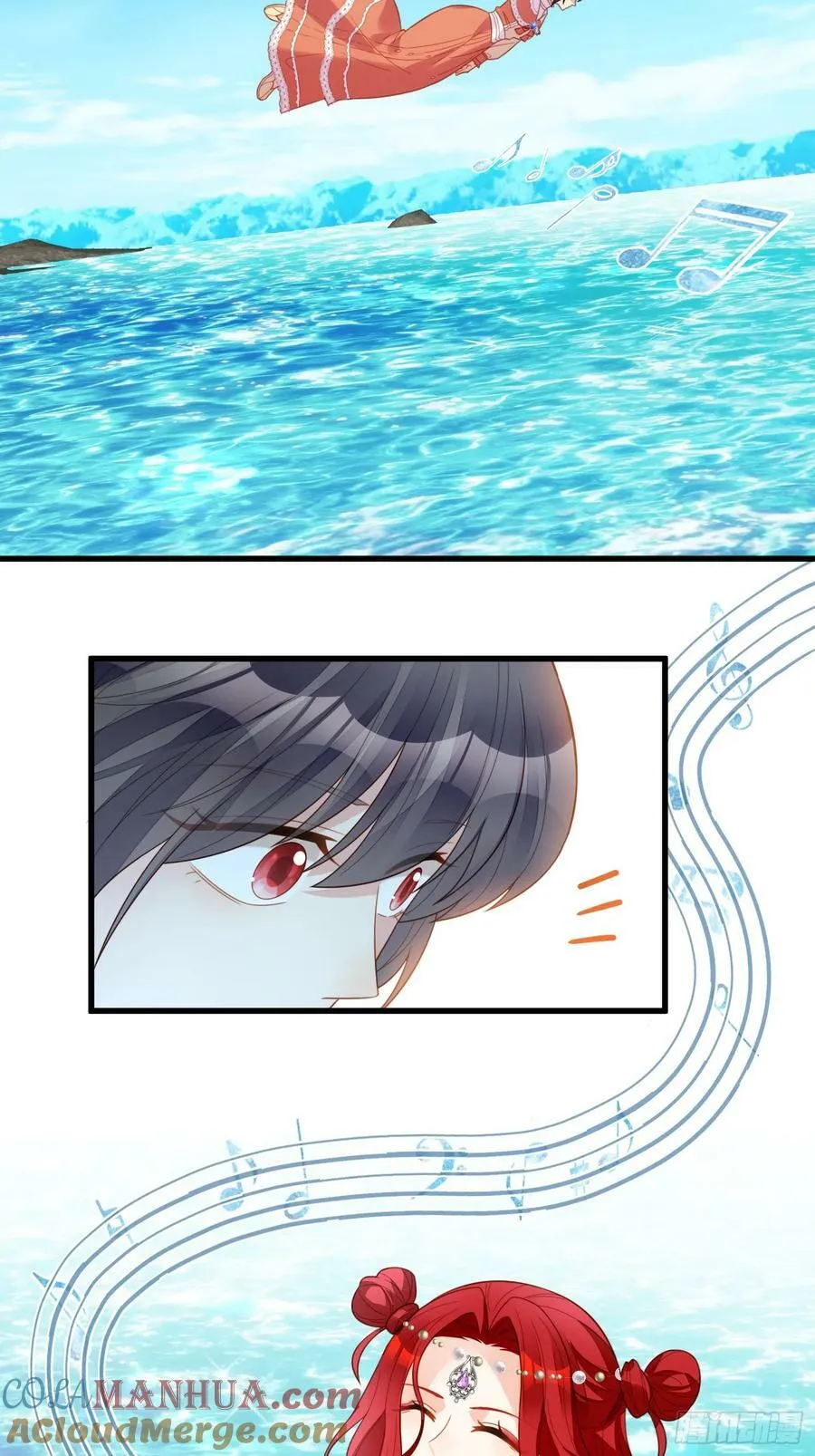 我穿越成了恶毒皇后小说名字漫画,第130话 她就是他的妻子？1图