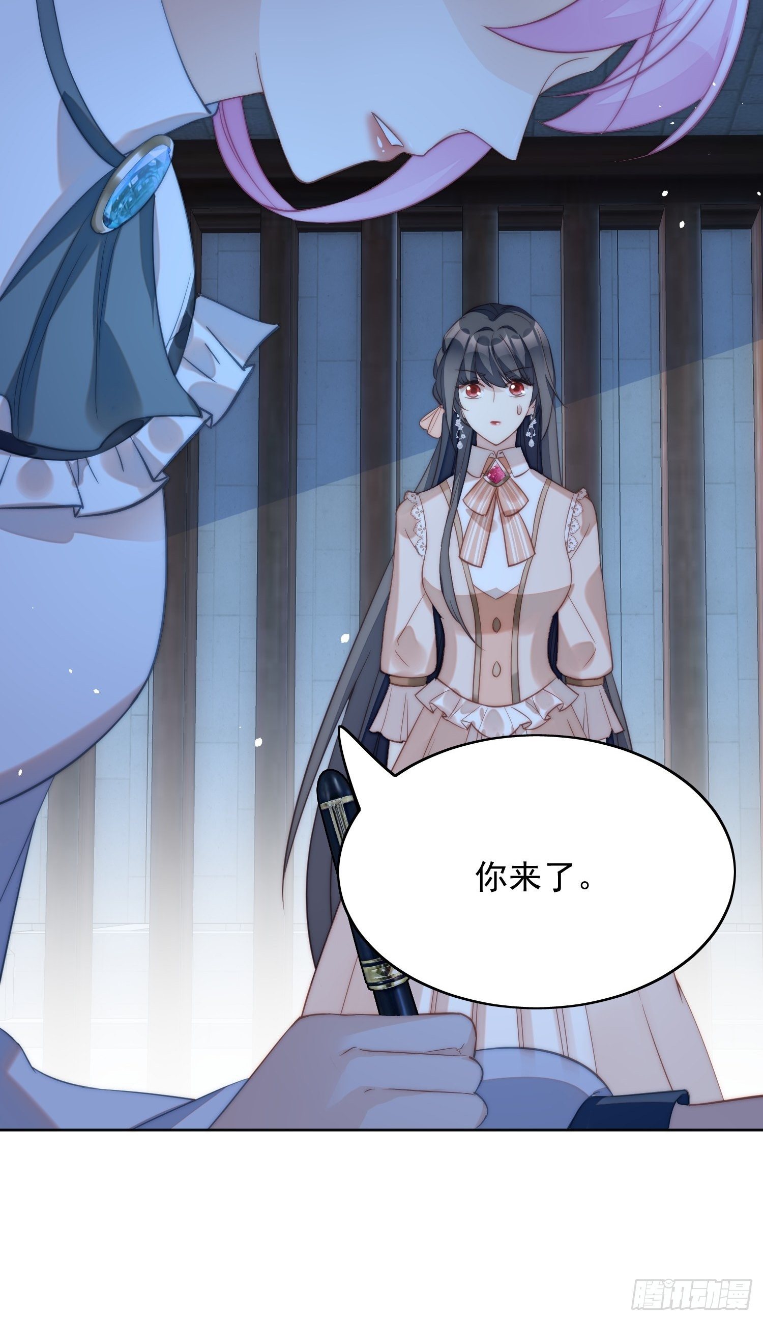 我穿越成了恶毒皇后小说名字漫画,第6话 光明圣女2图