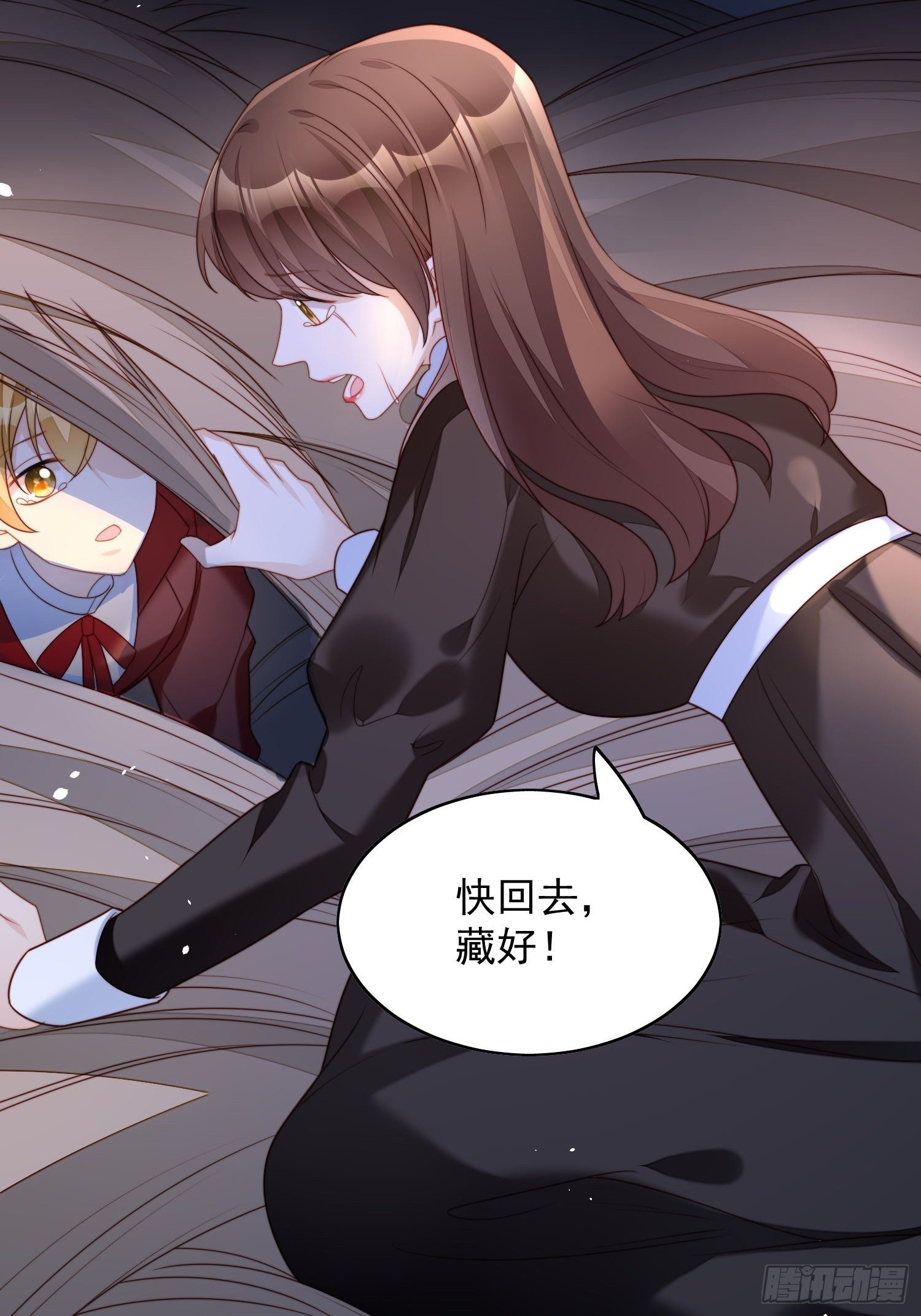 我穿越成了恶毒皇后小说名字漫画,第35话 骑士的往事2图