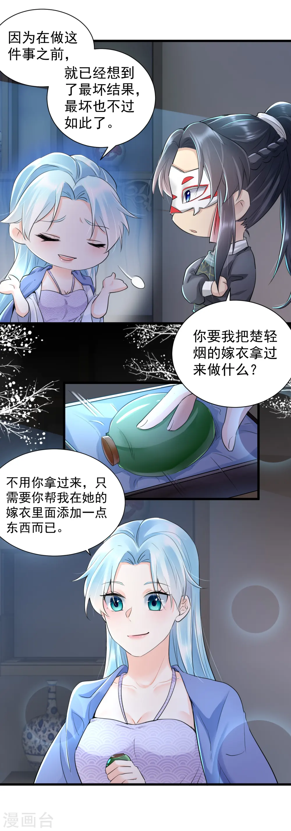 凤归巢冷王盛宠法医妃45漫画,第29话 谋杀亲夫？1图