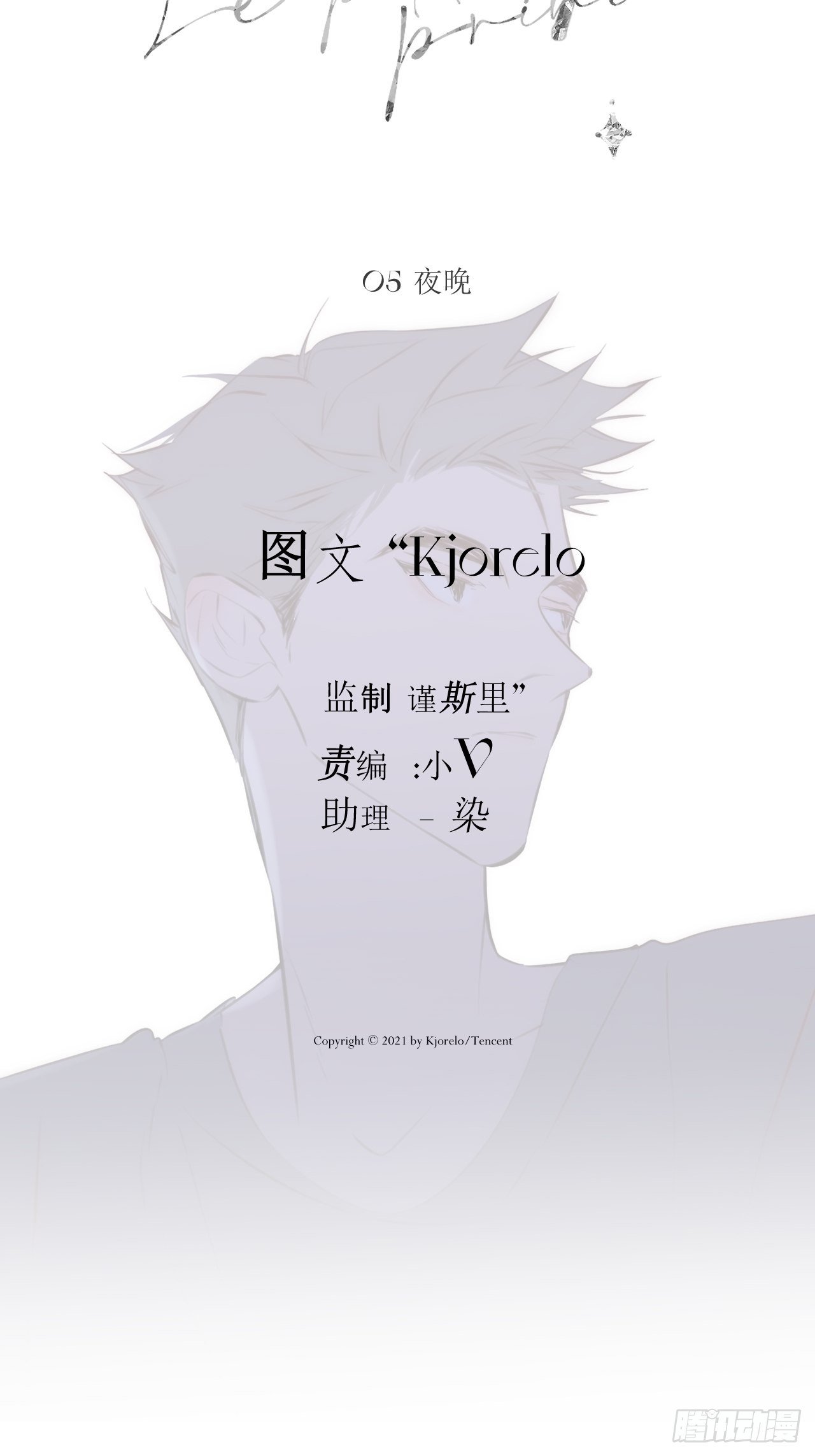 小王子经典语录英文漫画,夜晚2图