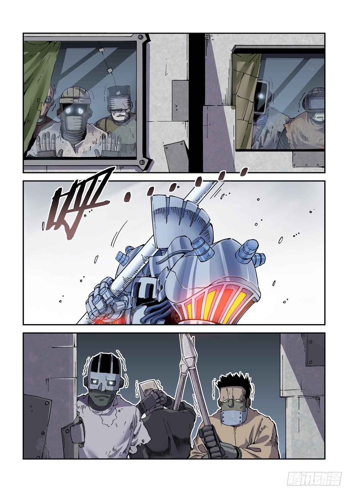 赛博英雄传武神漫画,028绑架2图