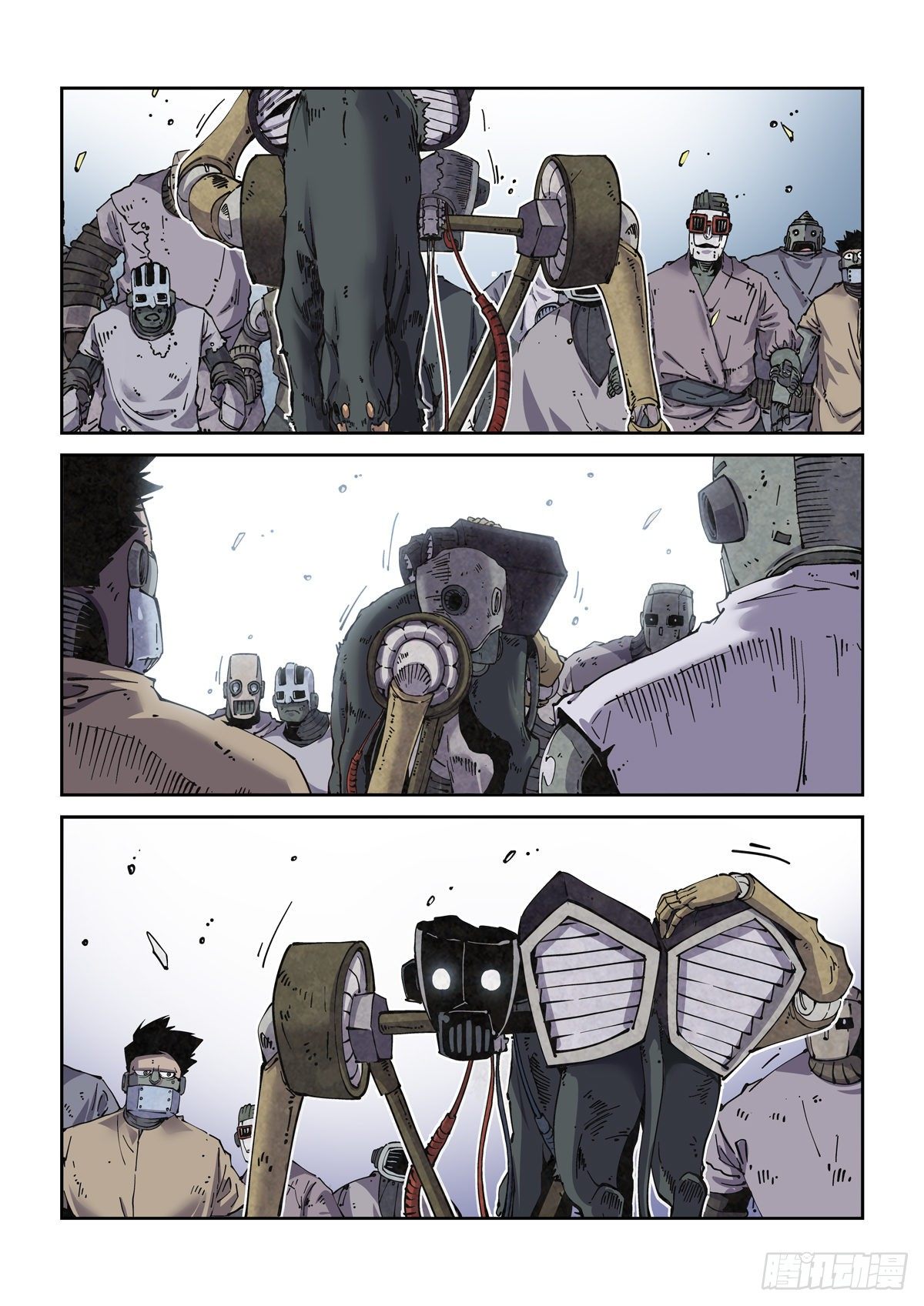 赛博英雄传武神漫画,010沧海桑田2图
