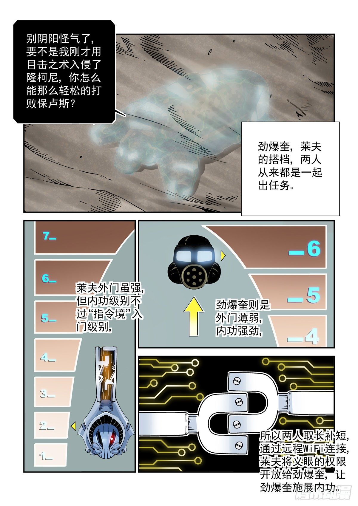 赛博英雄传武神漫画,026凶威1图