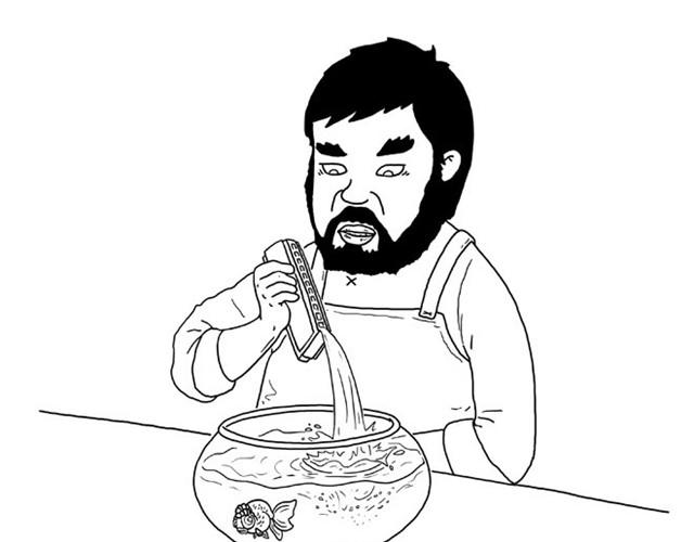 慧心一笑漫画,师傅当模特1图