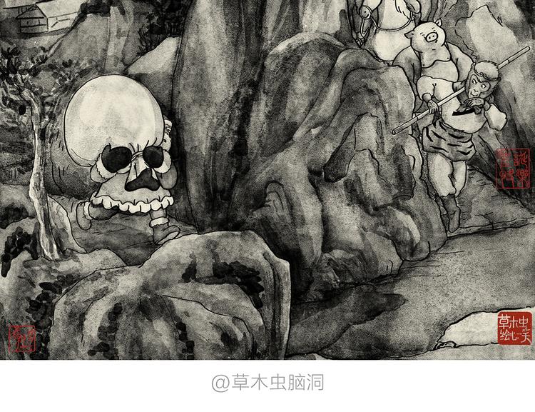 绘心阁手绘卡漫画,第202话 生蛋快乐2图