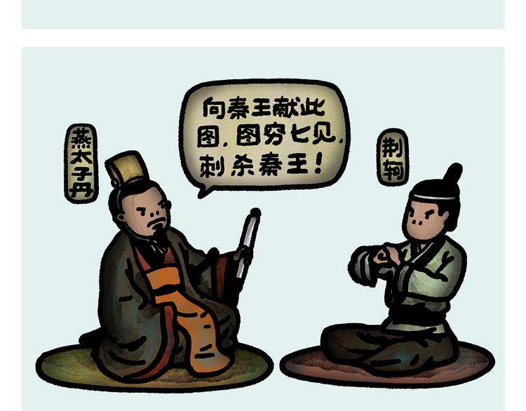 绘心一笑知乎漫画,第286话 刺秦2图