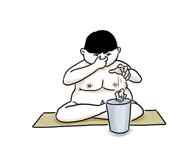 绘本故事3-6岁经典漫画,花生泡澡2图