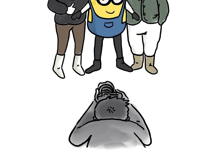 慧心一笑漫画,花式圣诞老人2图