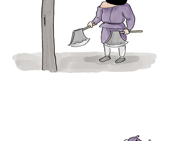 慧心一笑漫画,第193话 敷面膜1图