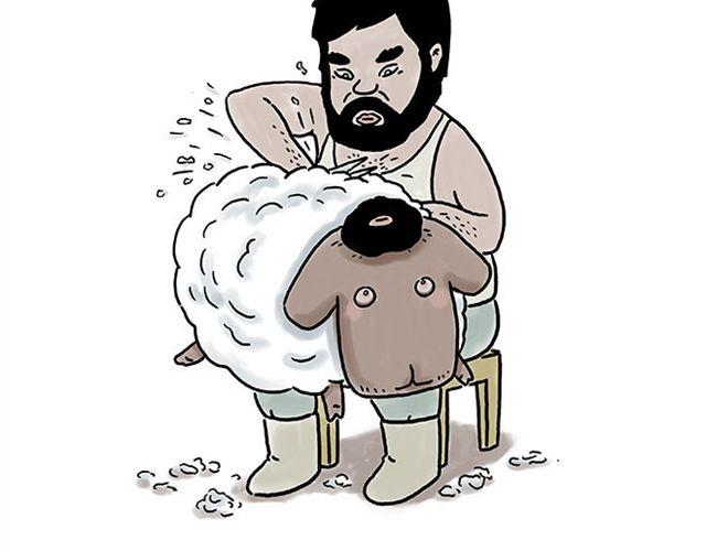 慧心一笑漫画,师傅搞怪2图