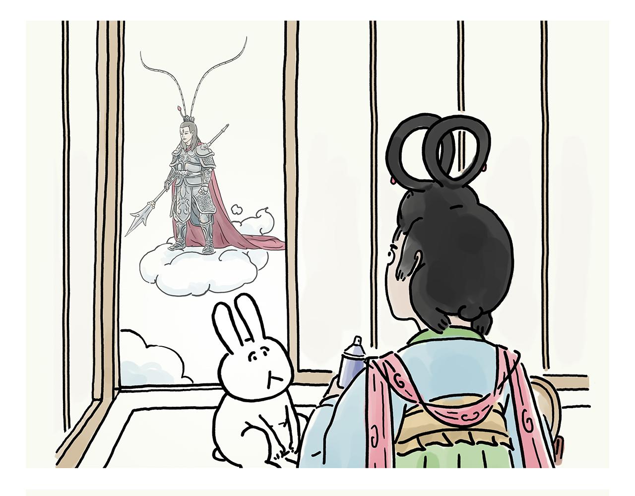 慧心一笑漫画,第366话 如虎添“亿”1图
