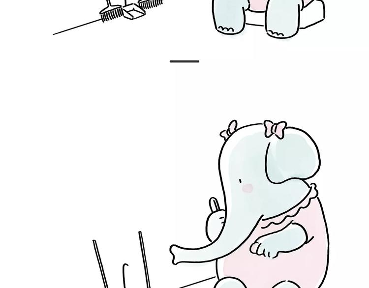 绘本故事3-6岁经典漫画,第173话 爱美的大象1图