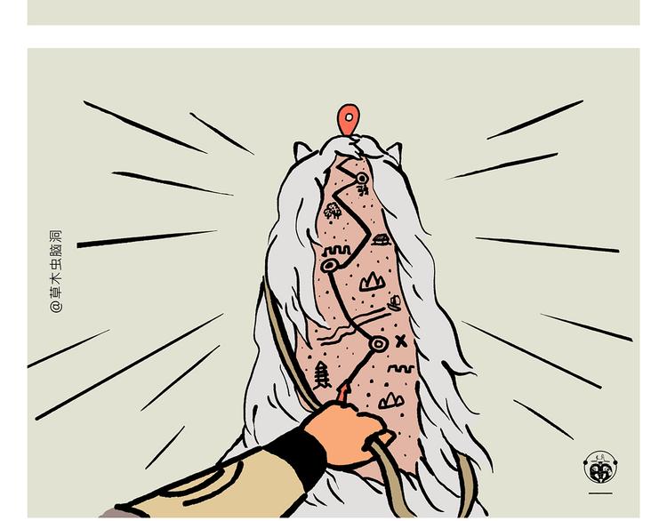 慧心一笑漫画,第311话 悟空秃了1图